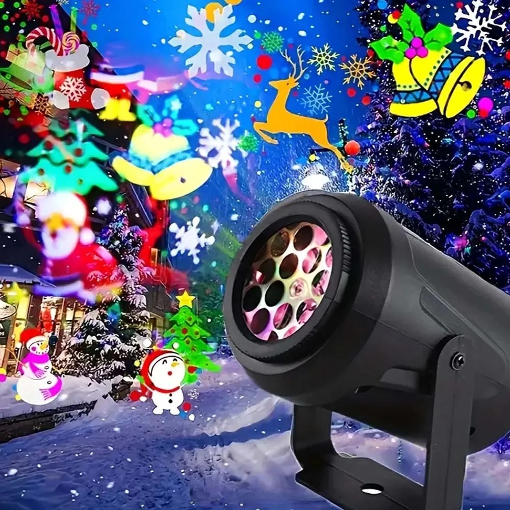 Projetor de Natal LED para Fachada e Jardim